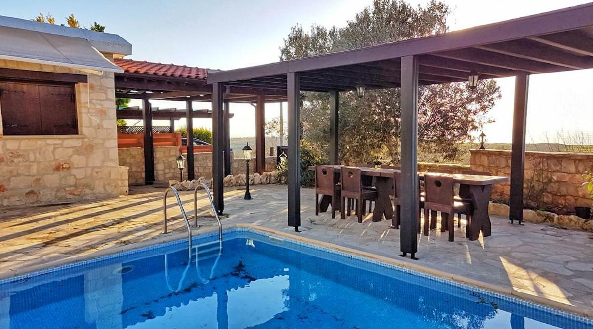 Magnificent Villa In Akamas Peninsula Пафос Экстерьер фото